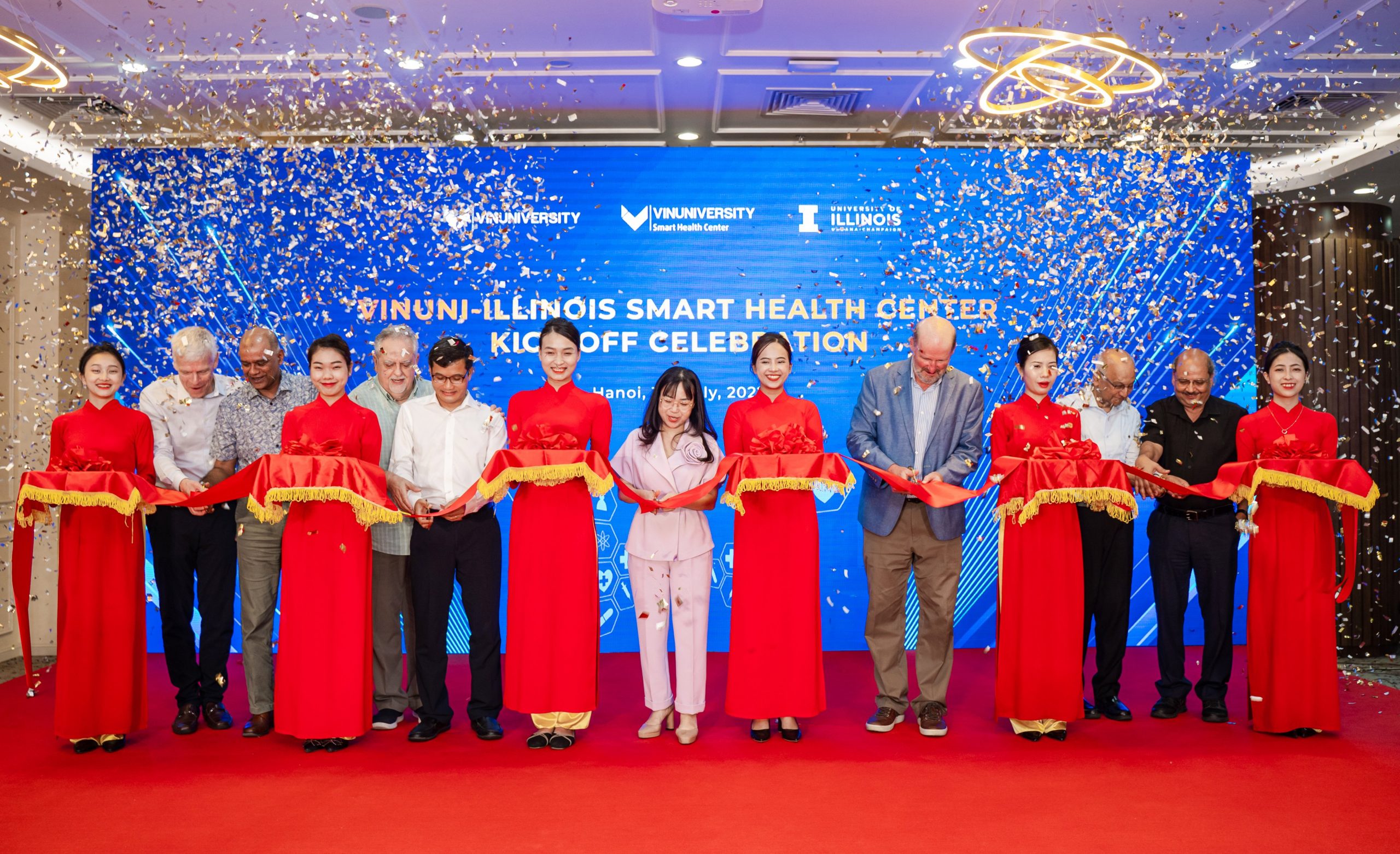 VinUni collaborates with the University of Illinois at Urbana-Champaign to establish the VinUni-Illinois Smart Health Center (VISHC)