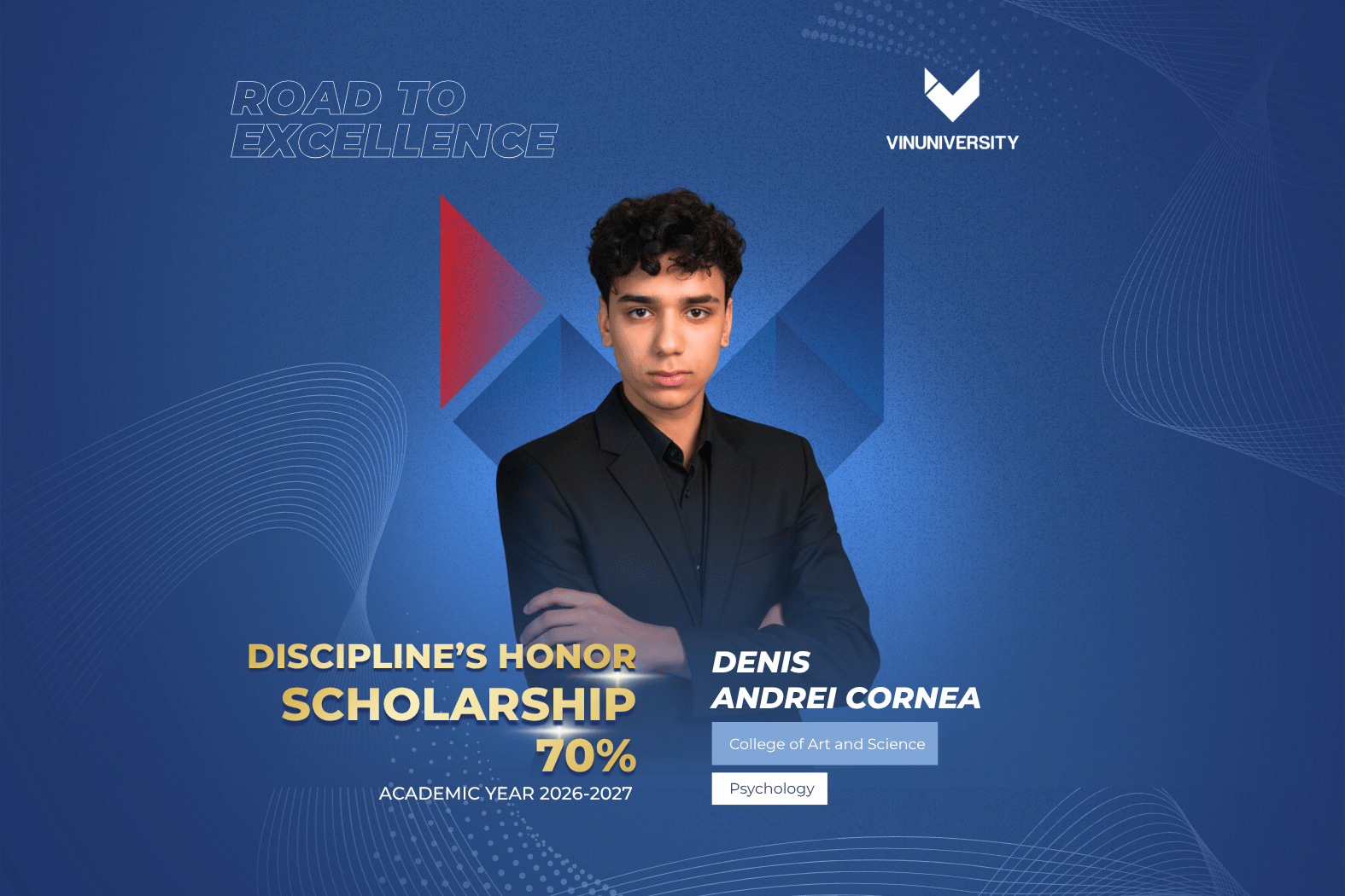 Denis Andrei Cornea’s Road to Excellence: A journey of turning hardship into hope